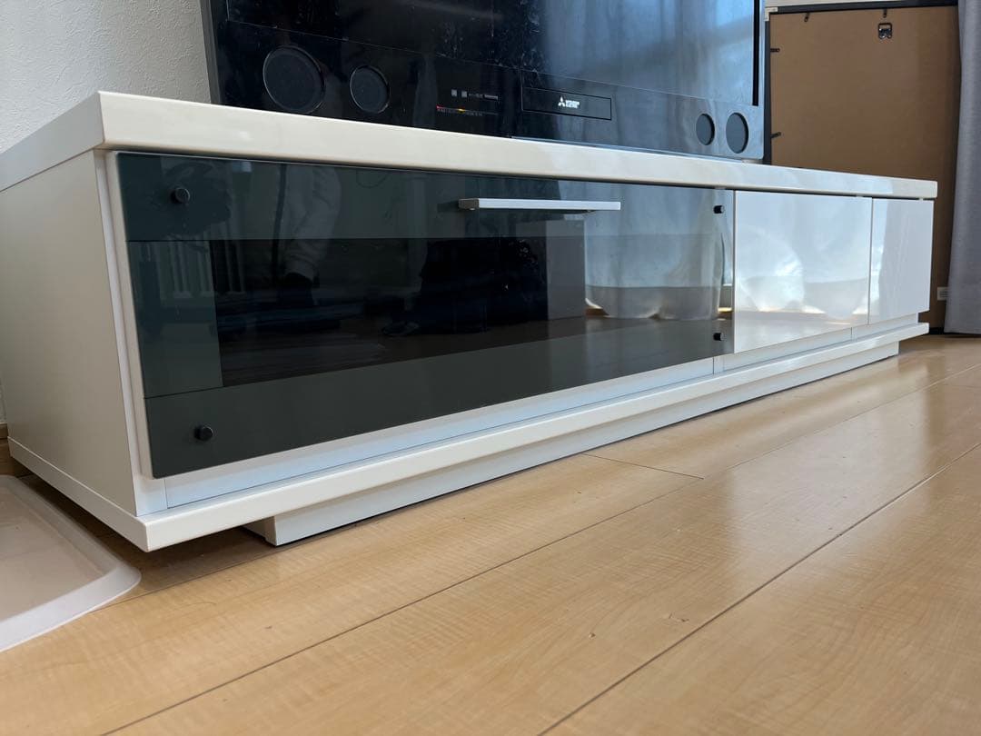 【取引先確定しました】テレビボード 150cm ホワイト　大川家具