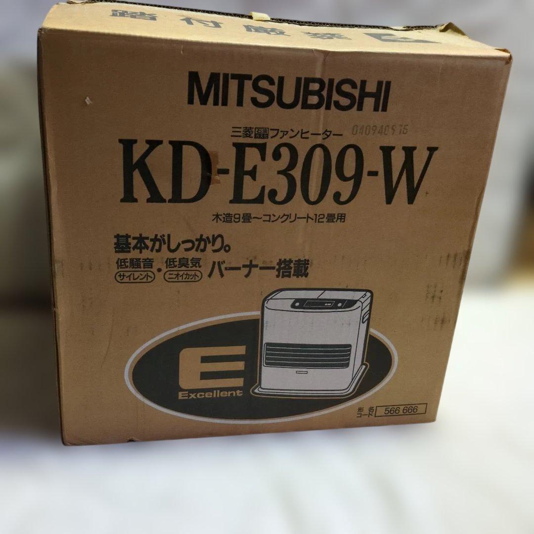 通電確認済み　三菱　MITSUBISHI　石油ファンヒーター　KD-309-W