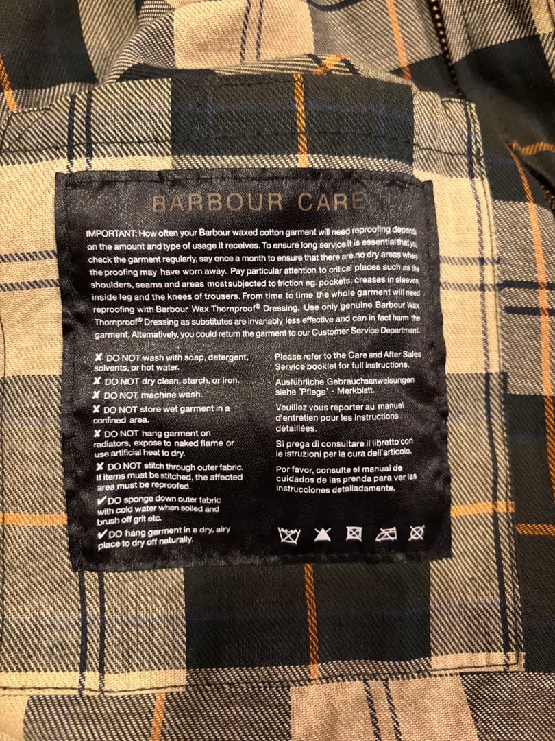 Barbour ビデイル　38
