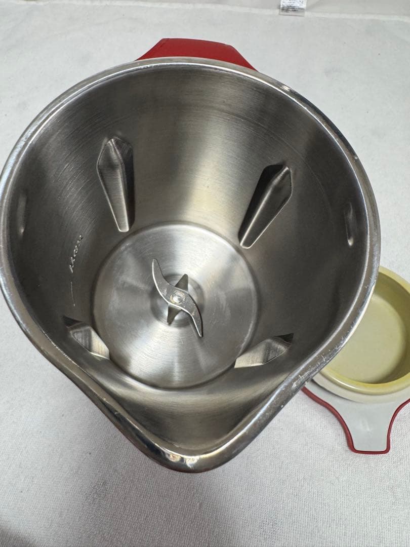 recolte 自動調理ポット　赤　レコルト