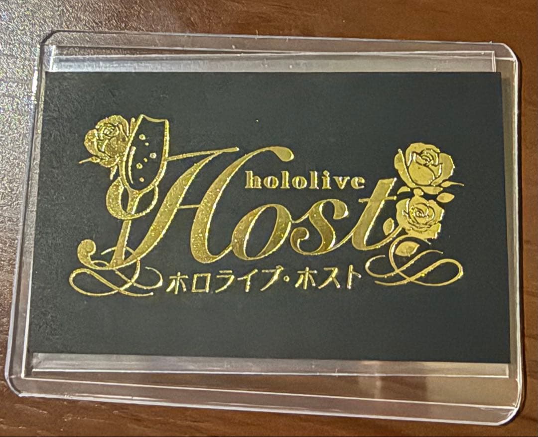 ホロライブホスト猫又おかゆ名刺 hololive SUPER EXPO 2023