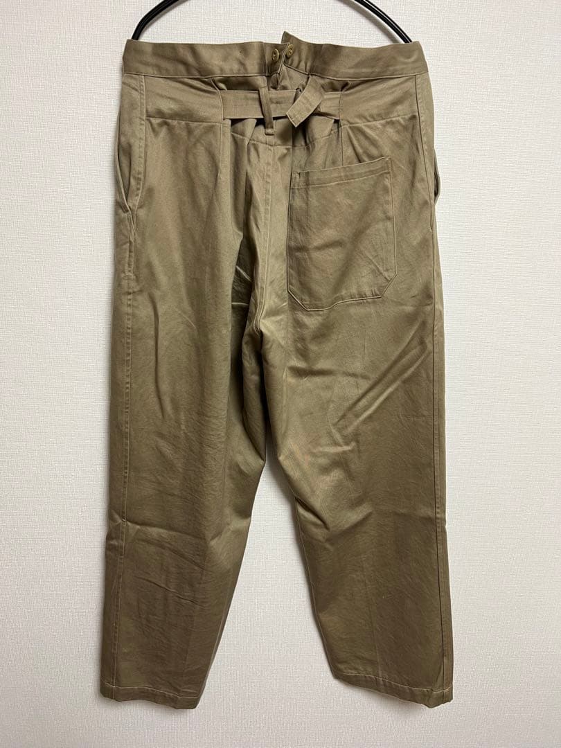 COMOLI コットンチノ オーバーパンツ　3