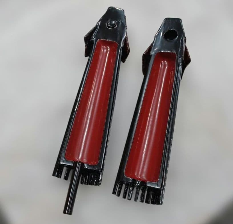 川瀬表完 作 乾漆 傘香合 共箱 茶道具