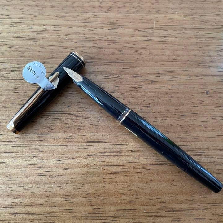 MONTBLANC モンブラン 万年筆 EF 黒 W-Germany 西ドイツ製