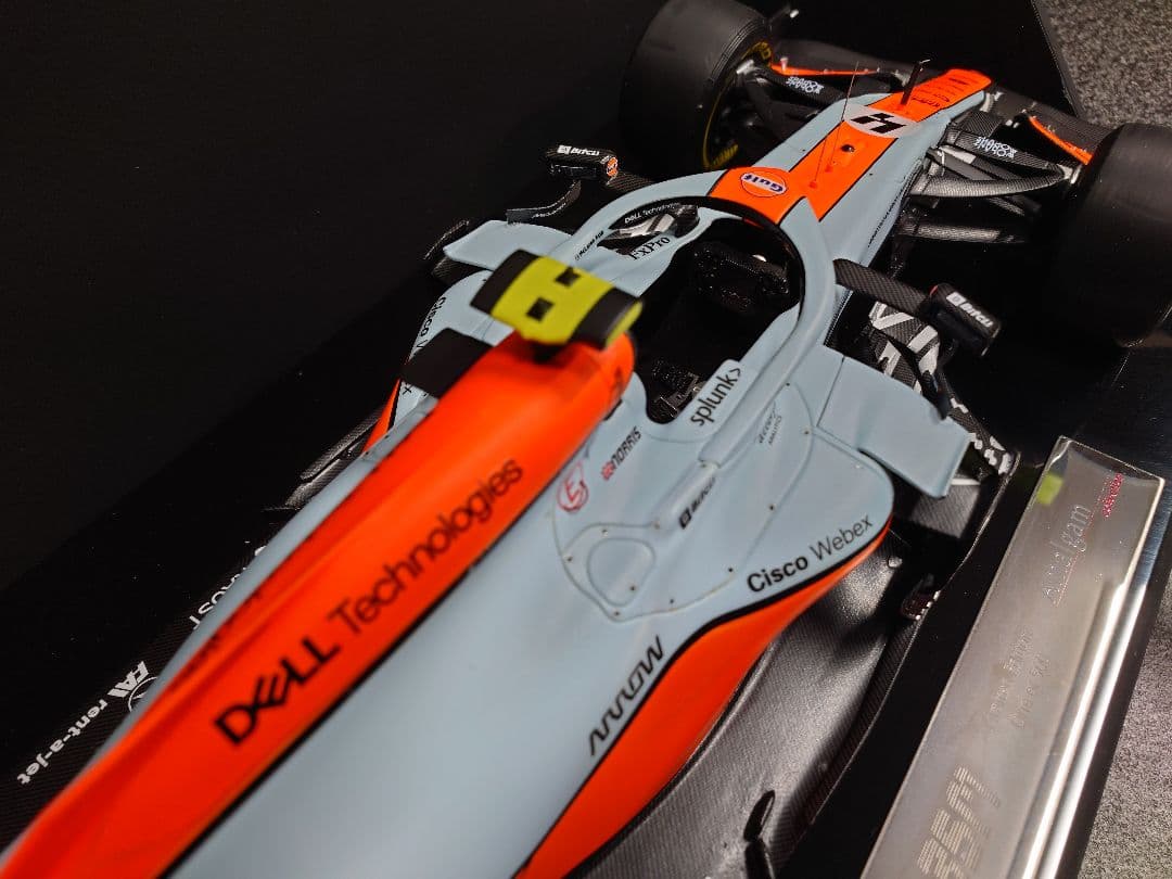 ミニカー Amalgam Collection McLaren MCL35M GULF