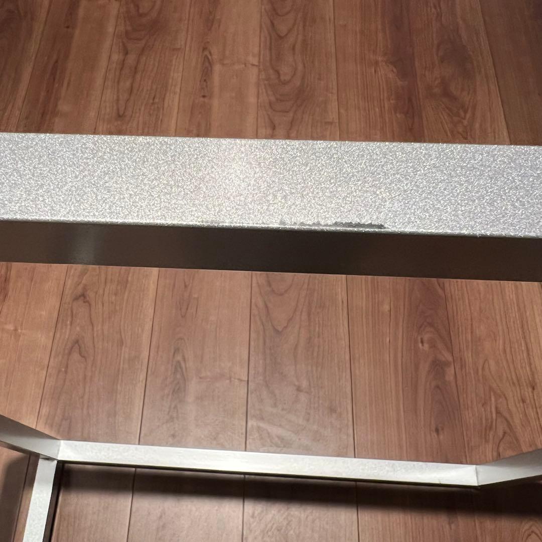 BISLEY ビスレー Lフット シルバー 600 デスク用脚 スチール