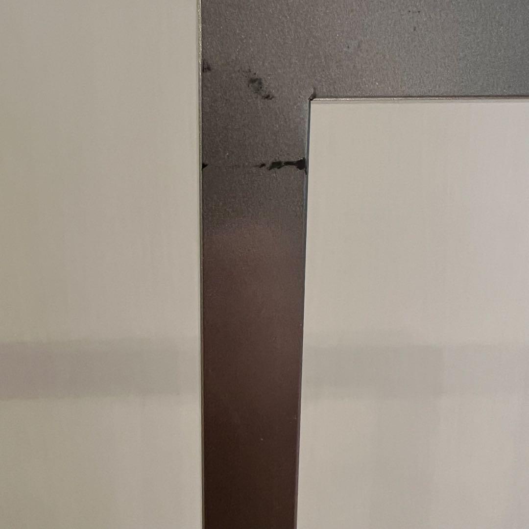 BISLEY ビスレー Lフット シルバー 600 デスク用脚 スチール