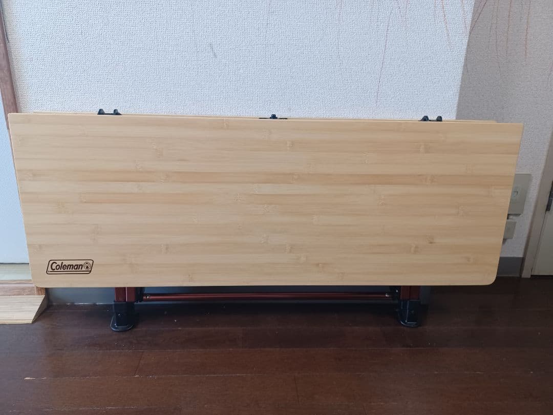 コールマン　テーブル　バンブー