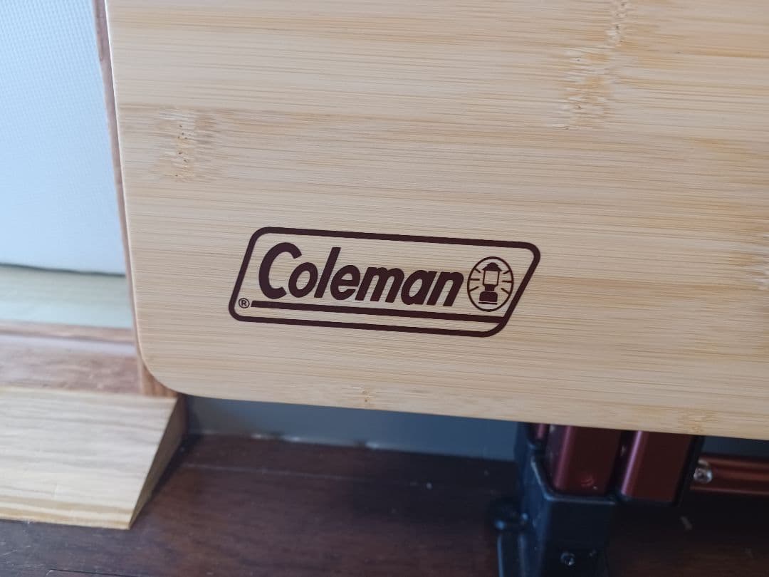 コールマン　テーブル　バンブー
