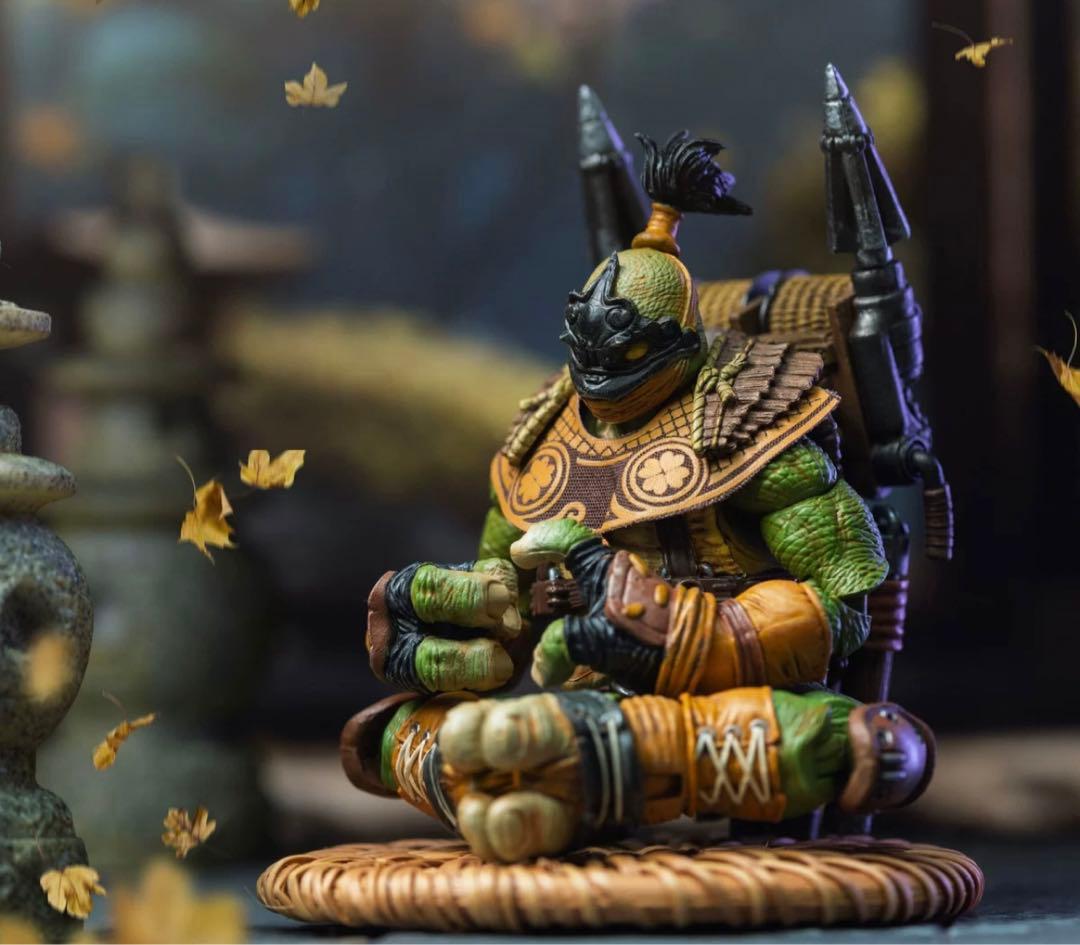 rage toys1/12 戦国 忍者 亀 弩弓マスター可動 フィギュアセット