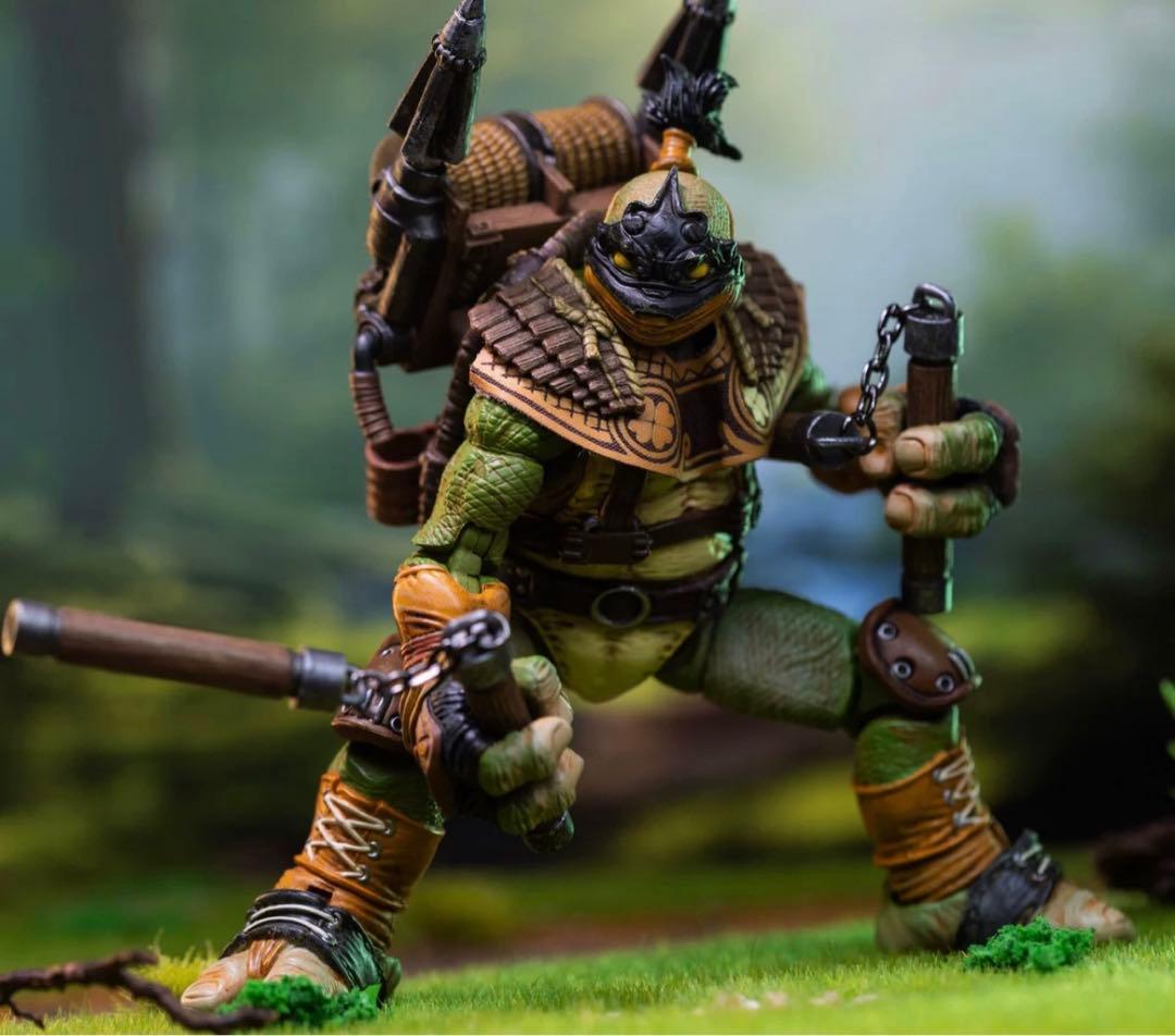 rage toys1/12 戦国 忍者 亀 弩弓マスター可動 フィギュアセット