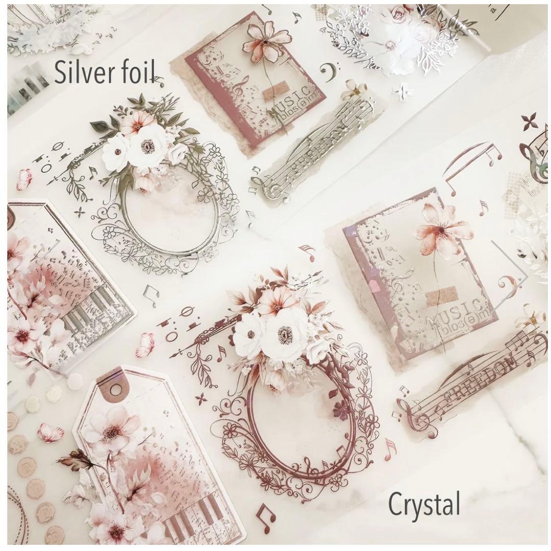 Journal pages 海外マスキングテープ　マステ 【1898】