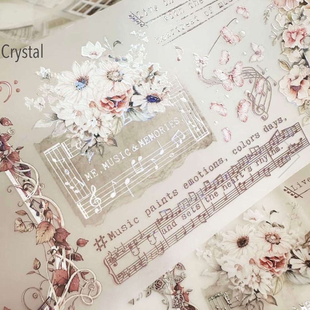 Journal pages 海外マスキングテープ　マステ 【1898】