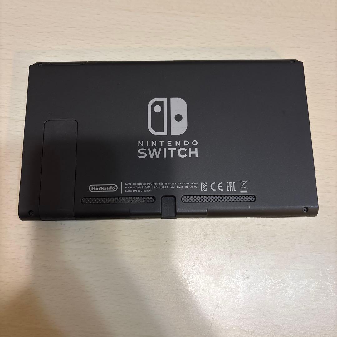【美品】Nintendo Switch本体 SDカード、Joy-Conカバー付き