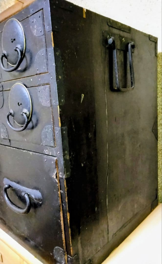 古い和箪笥骨董品箪笥アンティークチェスト収納