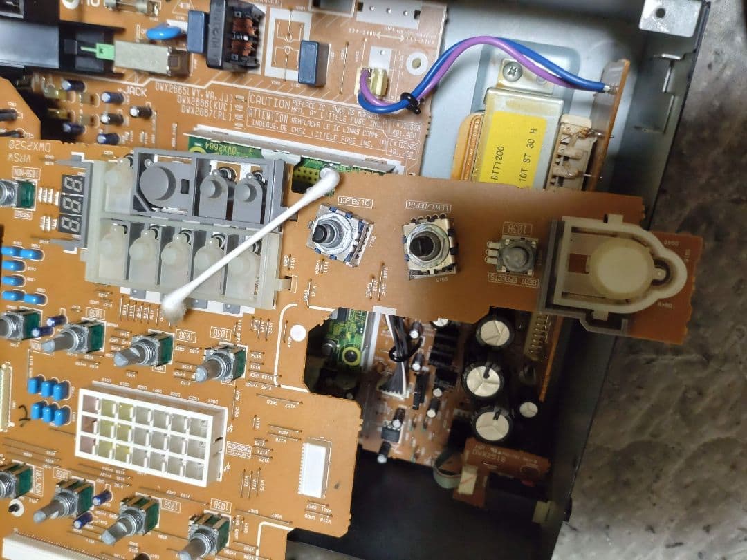 Pioneer　DJM-400　動作確認済み　クロスCHフェーダー 交換