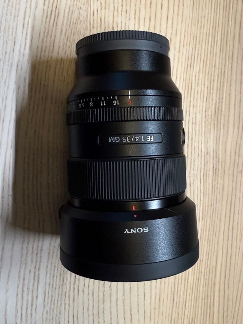 SONY FE 35mm F1.4 GM単焦点レンズ