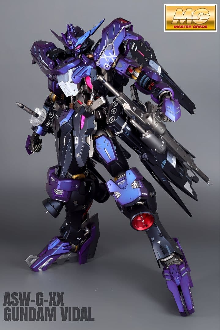 MG ASW-G-XX GUNDAM VIDAL　塗装済完成品