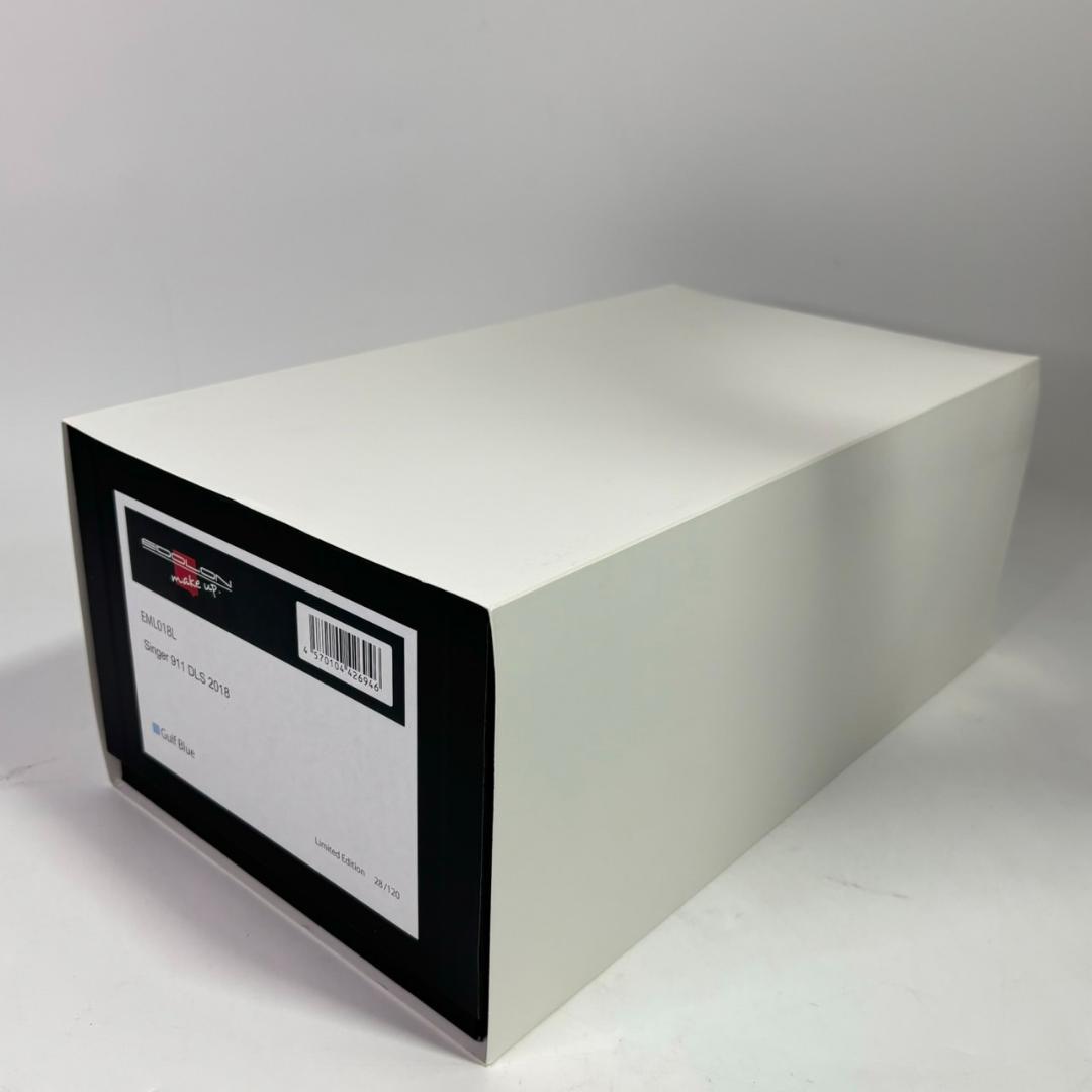 1/18 メイクアップ シンガー 911 2023 ガルフブルー