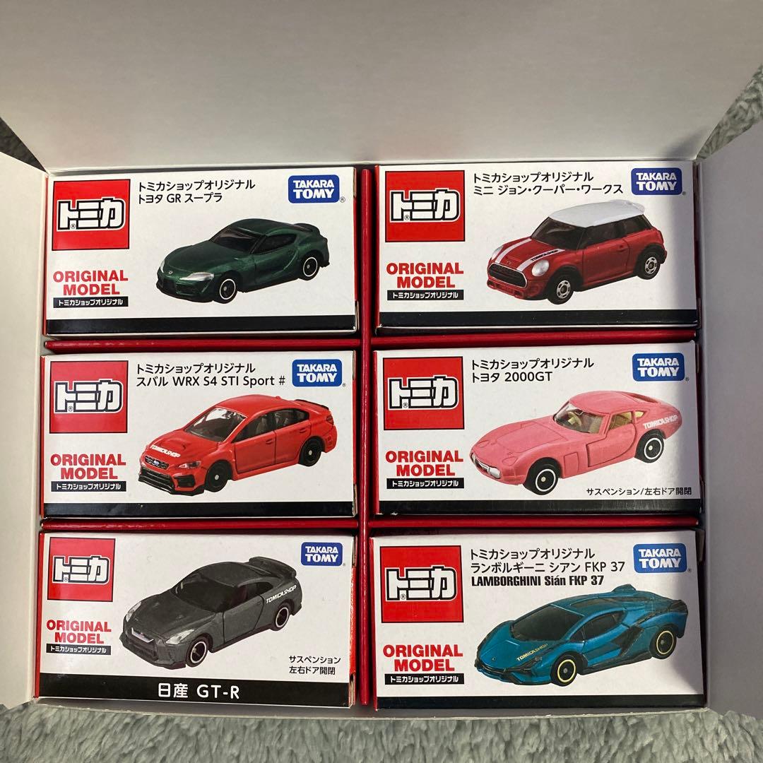 【新品】トミカショップオリジナル　１２種（箱２個付き）