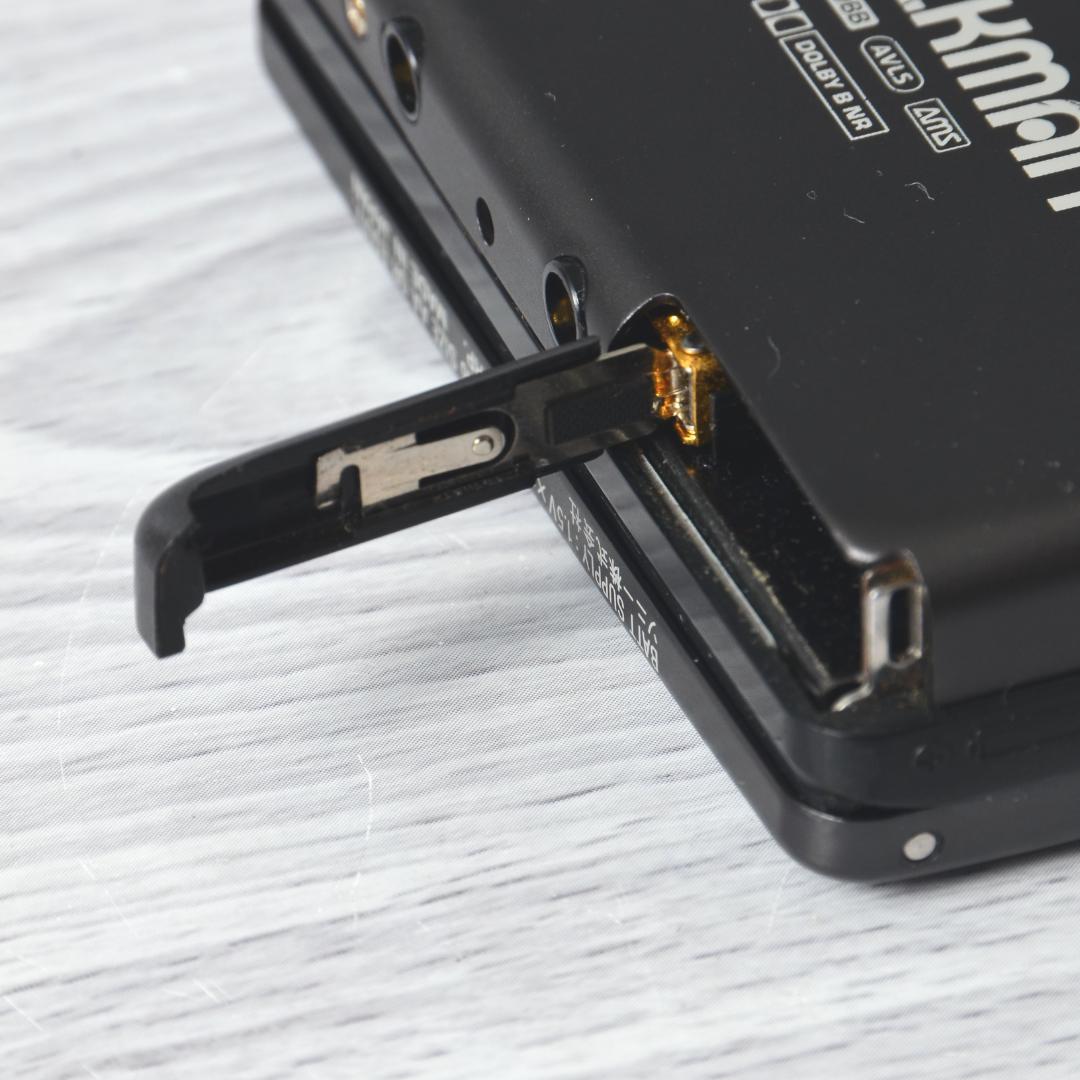 SONY WALKMAN WM-EX2 カセットウォークマン ブラック リモコン