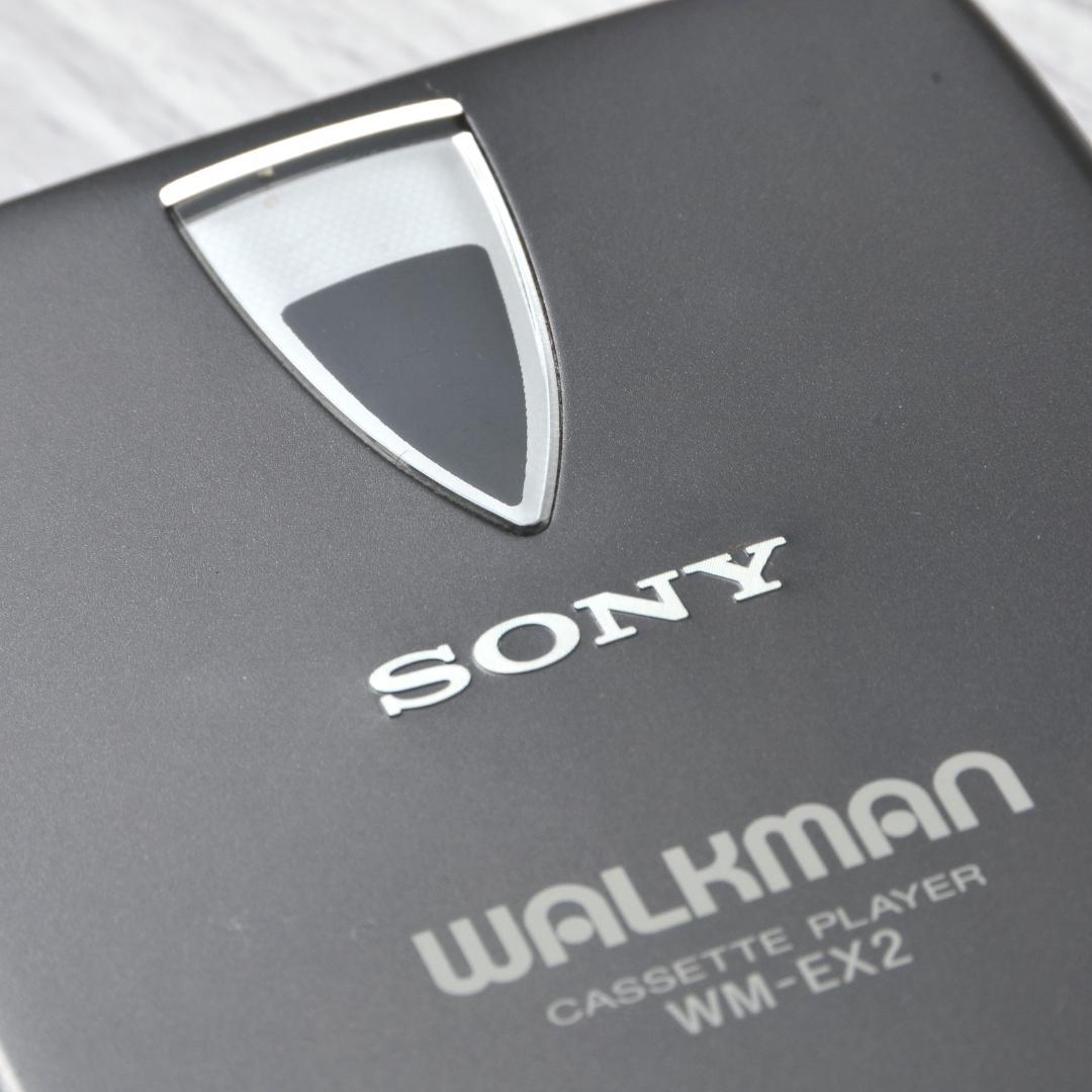 SONY WALKMAN WM-EX2 カセットウォークマン ブラック リモコン