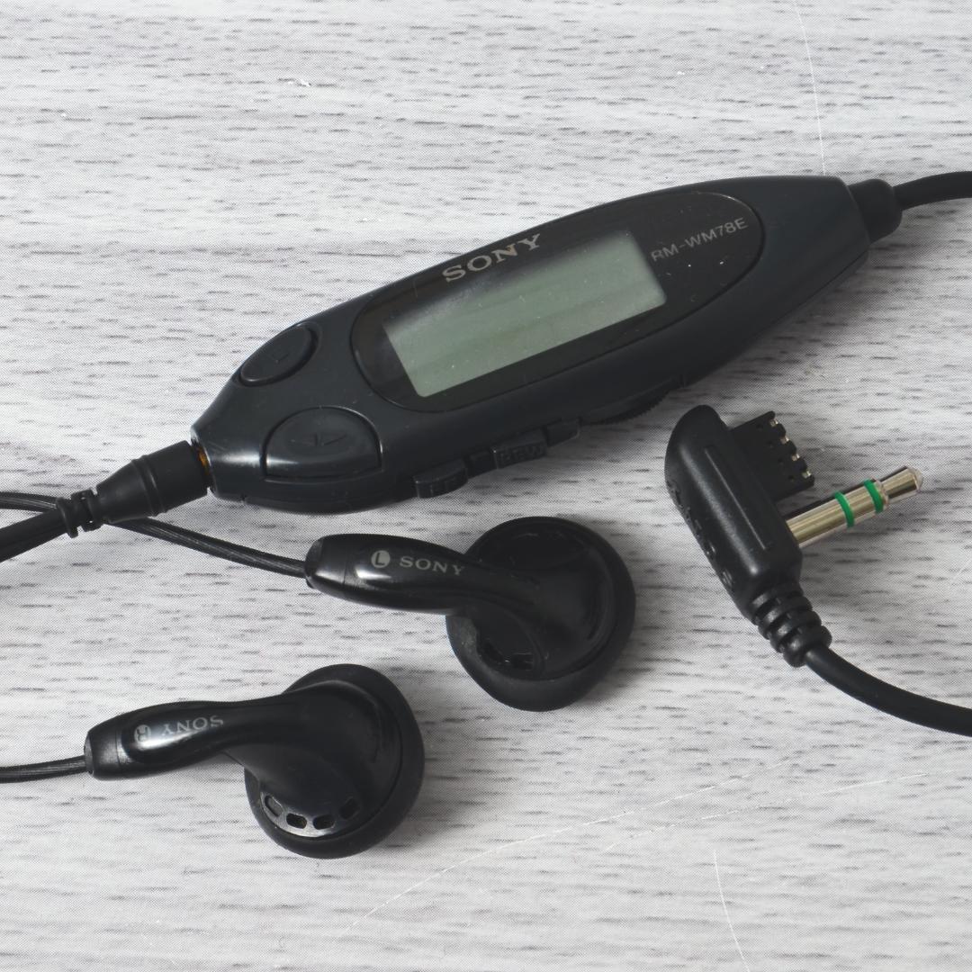 SONY WALKMAN WM-EX2 カセットウォークマン ブラック リモコン