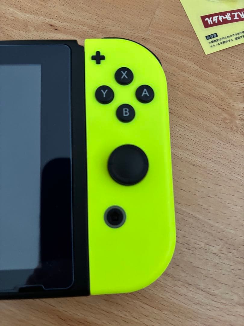 任天堂　Switch スプラ2無し　コントローラー交換マイクロSD128GB付き