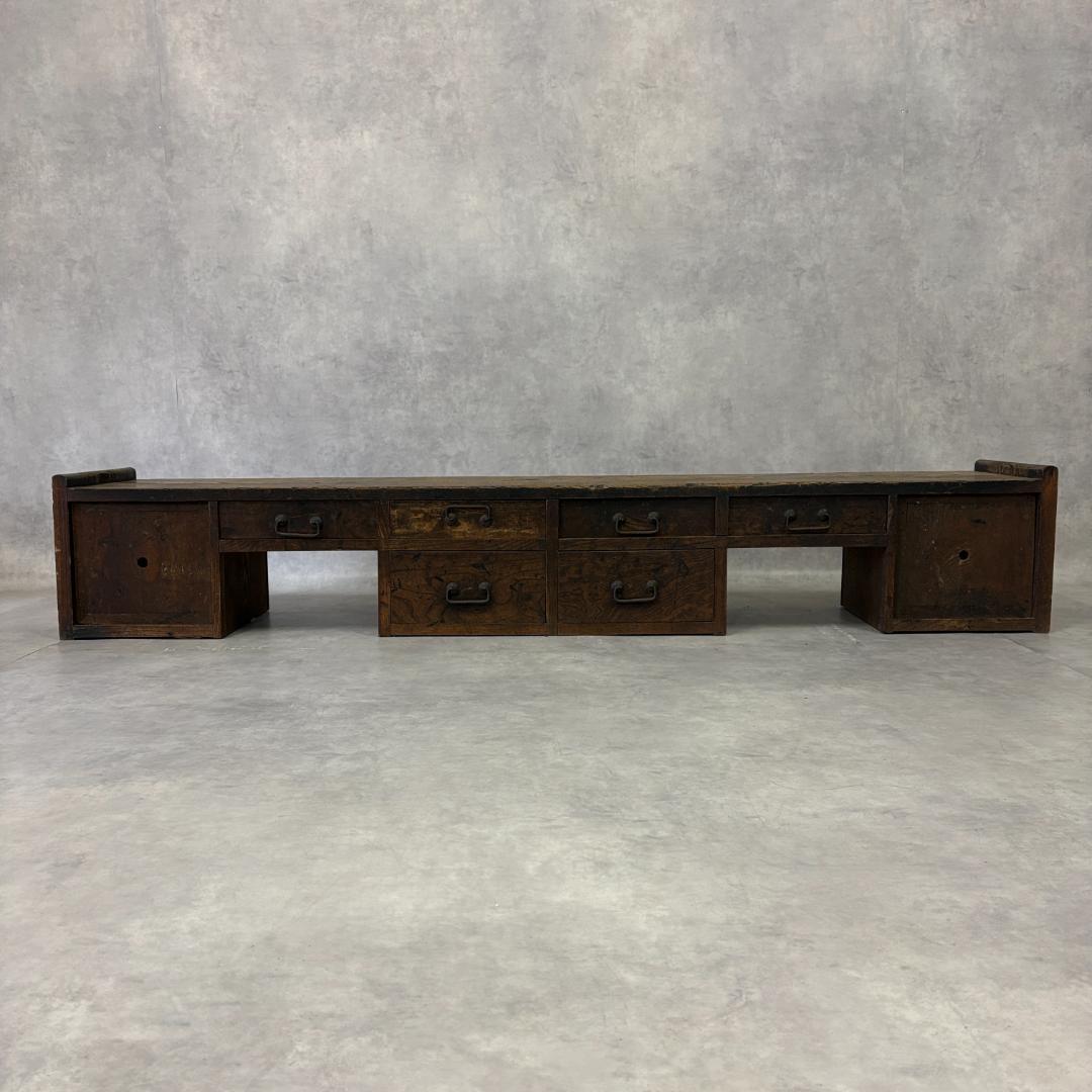 古い木製文机 ｜和家具・古道具・ローボード