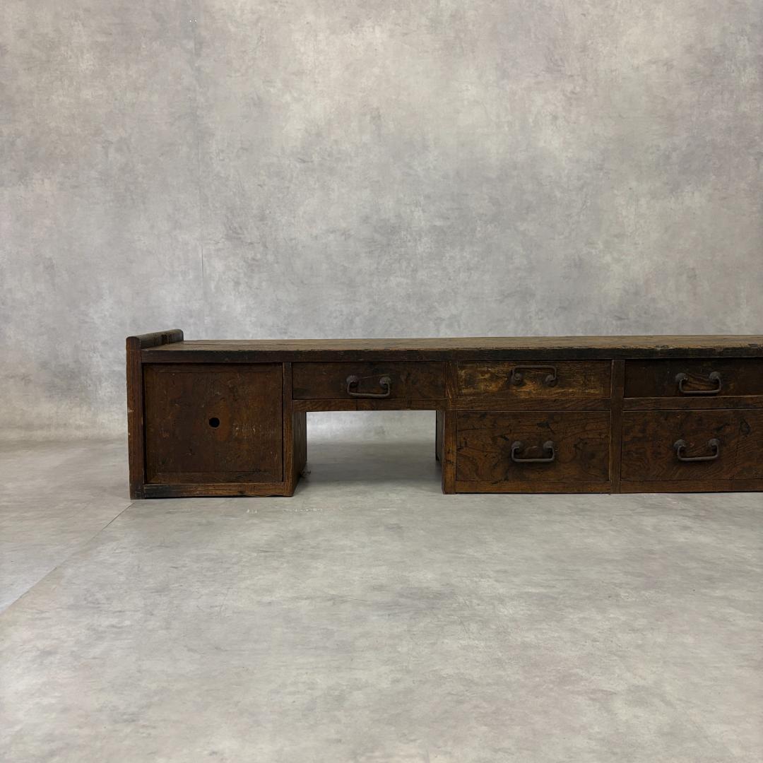 古い木製文机 ｜和家具・古道具・ローボード