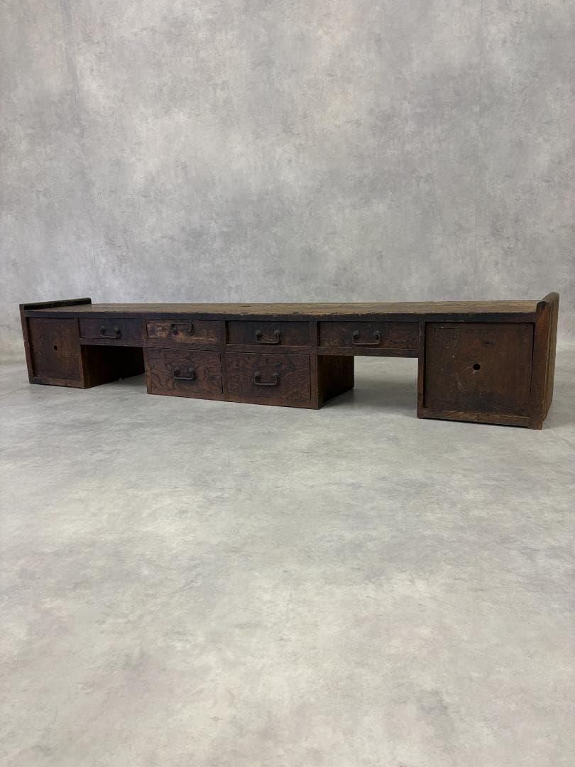 古い木製文机 ｜和家具・古道具・ローボード