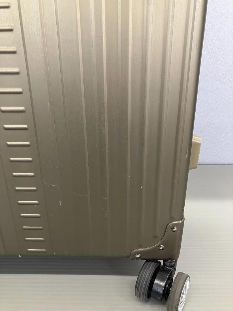 スーツケース トラベルキャリー NEOKEEPR アルミフレームタイプ カーキ