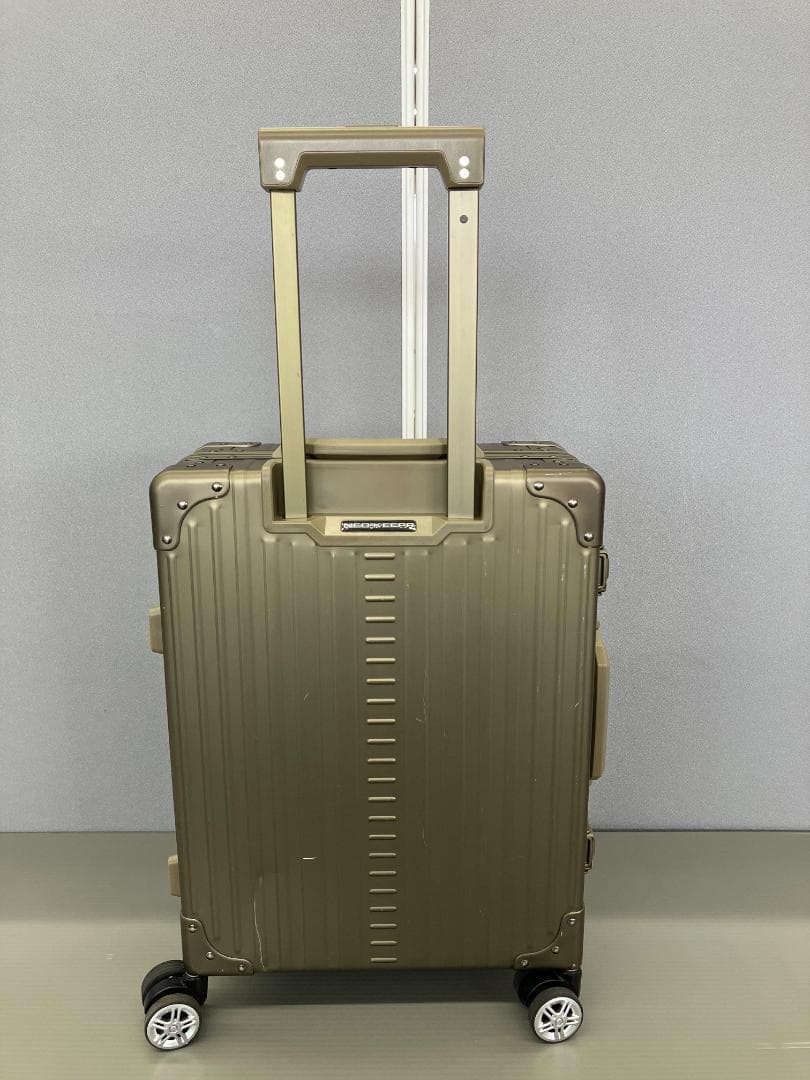 スーツケース トラベルキャリー NEOKEEPR アルミフレームタイプ カーキ