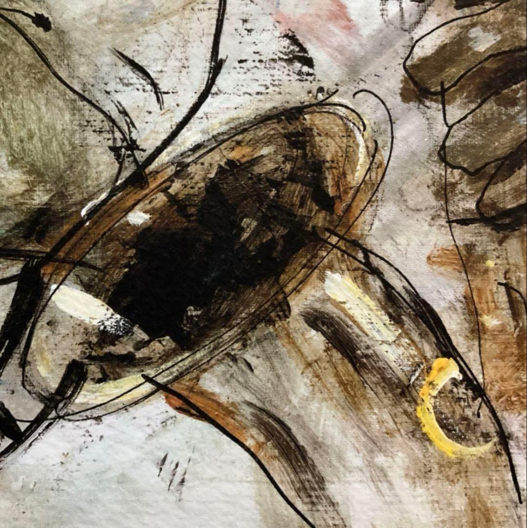 絵画・額縁・版画・津田耕・「Duets」・ピエゾグラフ・美術品・インテリア・雑貨