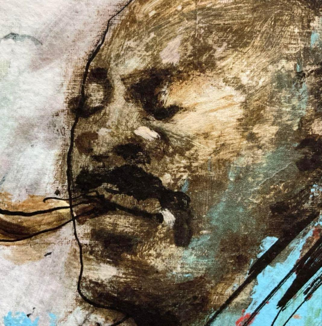 絵画・額縁・版画・津田耕・「Duets」・ピエゾグラフ・美術品・インテリア・雑貨