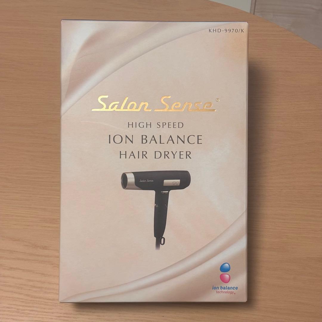 KOIZUMI サロンセンス イオンバランスドライヤー ブラック KHD9970