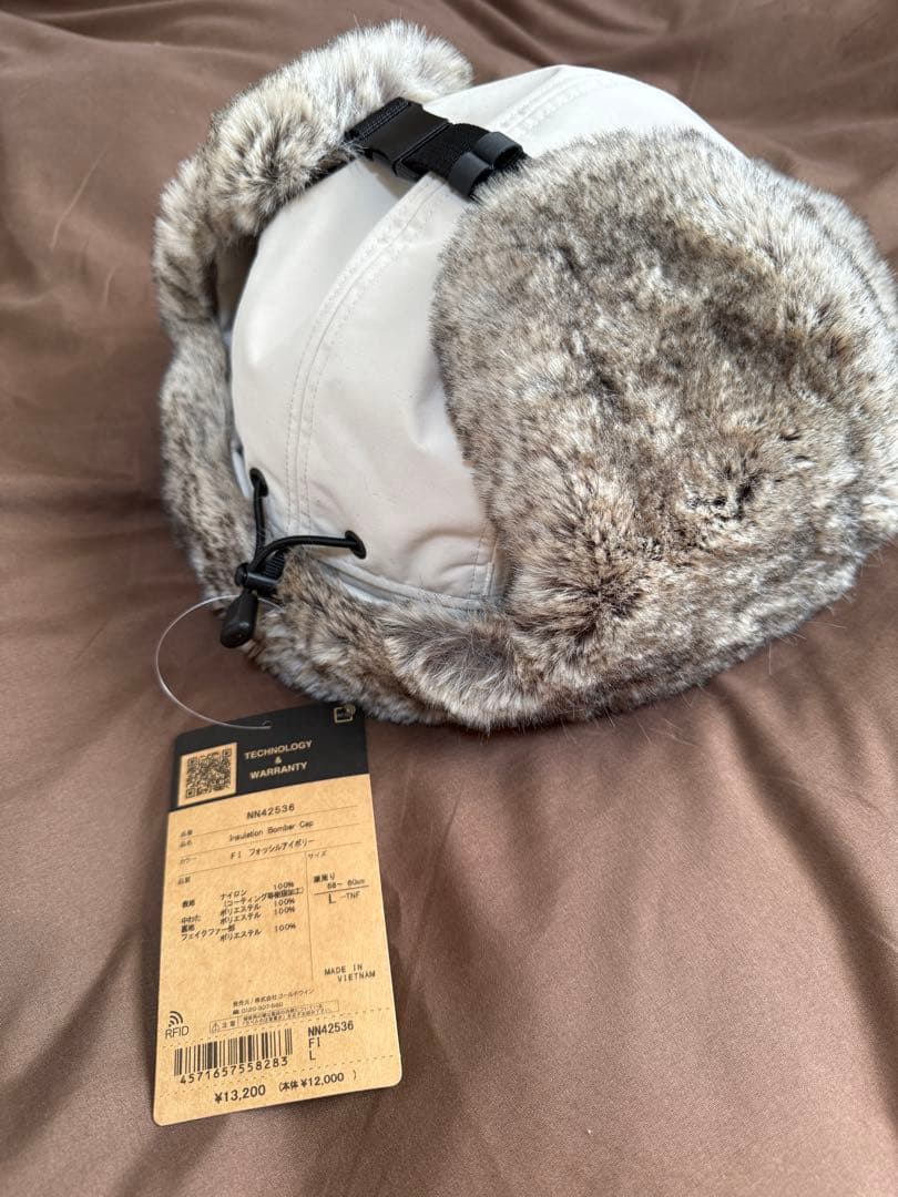 THE NORTH FACE インサレーションボンバーキャップ　新品　Ｌサイズ