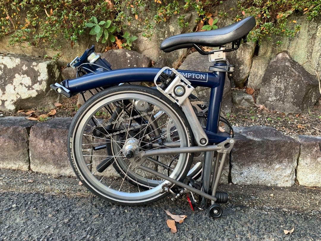 ■Brompton S2E-X tempest blue■ブロンプトン チタン