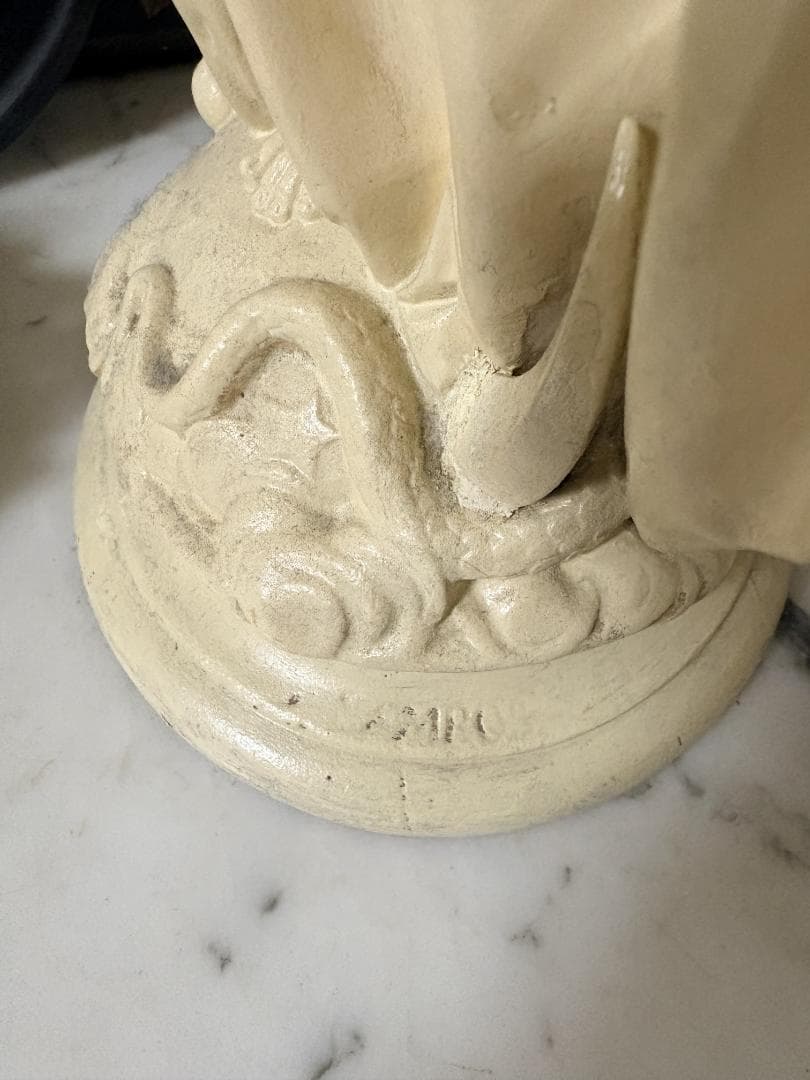 フランスアンティーク 聖母マリア像