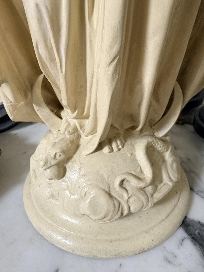 フランスアンティーク 聖母マリア像