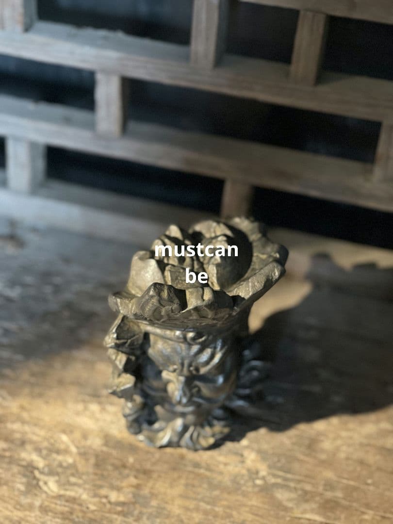 石彫刻怒目金剛 茶室 茶卓 書斎 禅意置物 装飾品 工芸品