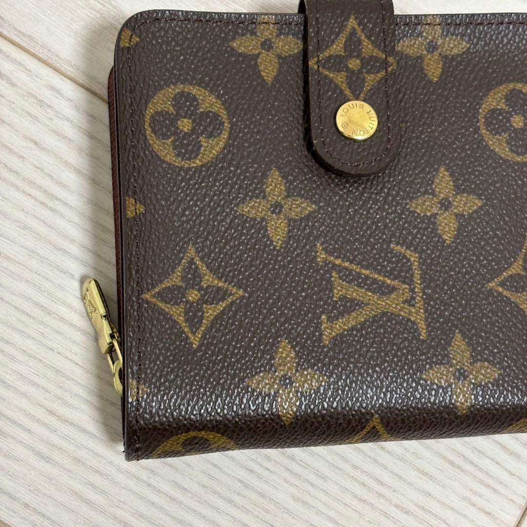 お*あ様 ルイ・ヴィトン 二つ折り財布 モノグラム ルイヴィトン