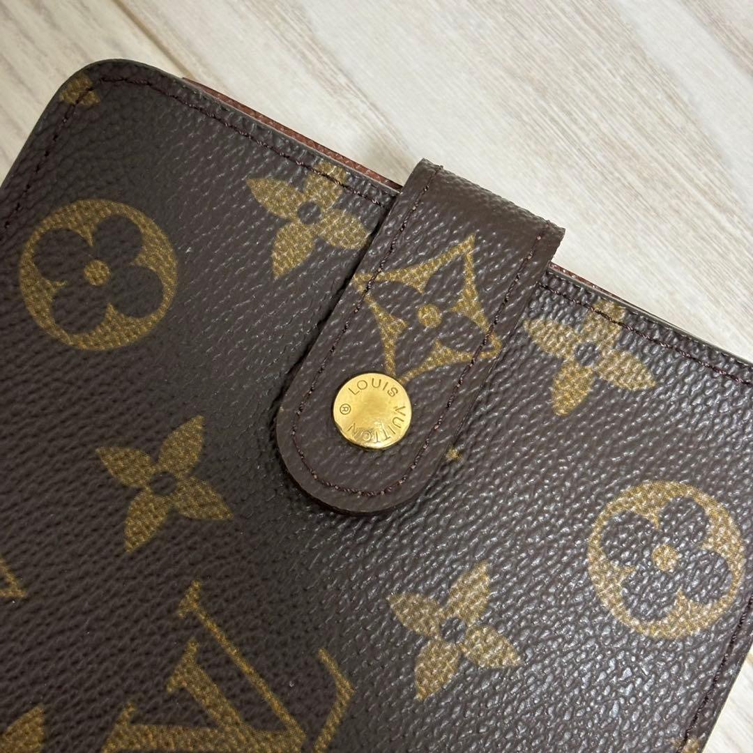 お*あ様 ルイ・ヴィトン 二つ折り財布 モノグラム ルイヴィトン