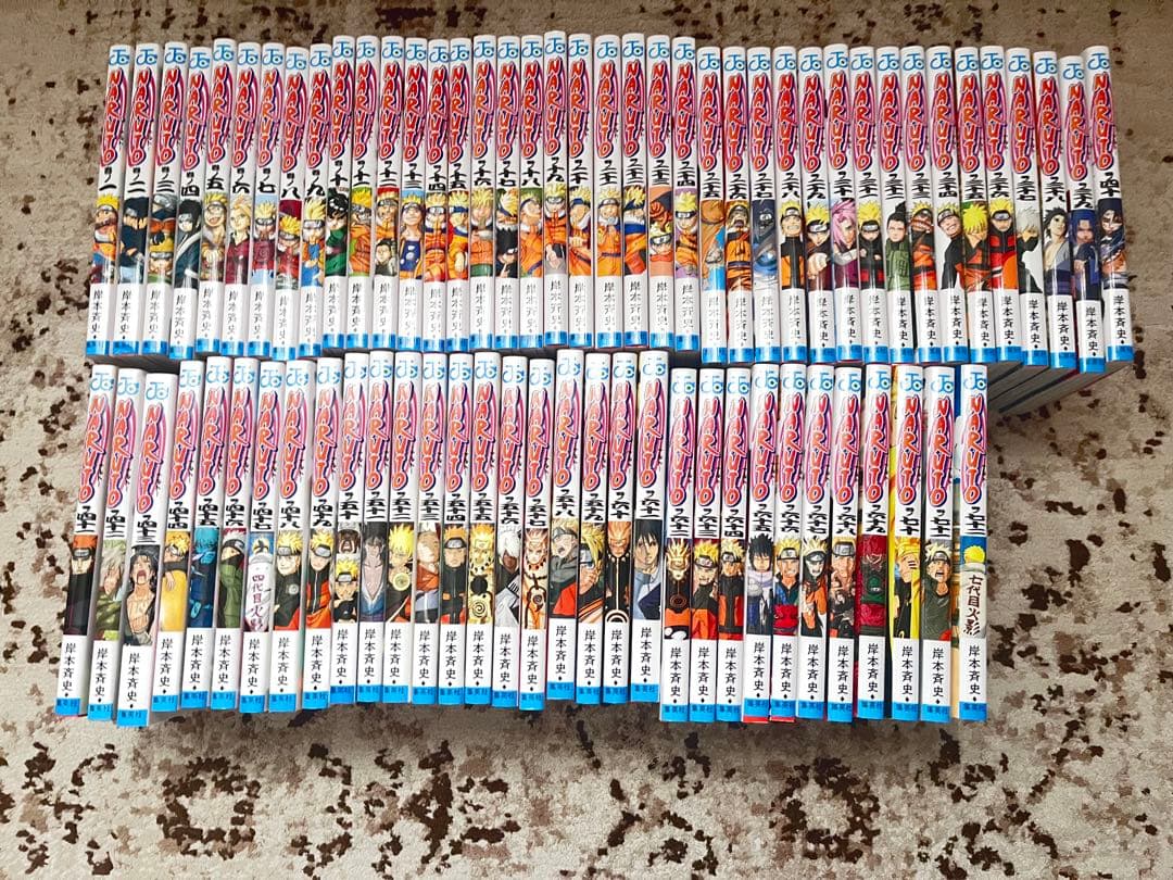 ナルト 全72巻セット 日本語版