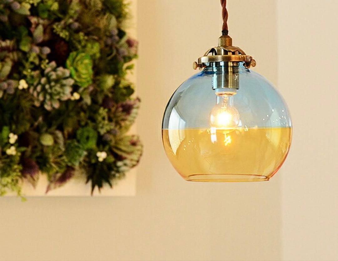 ［新品未使用］Arvika ペンダントライト　ブルー、ピンク