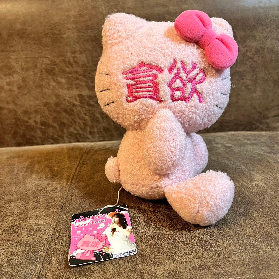 キティ　サンリオ　しょこたん　ぬいぐるみ　貪欲　ピンク　中川翔子　コラボ　レア