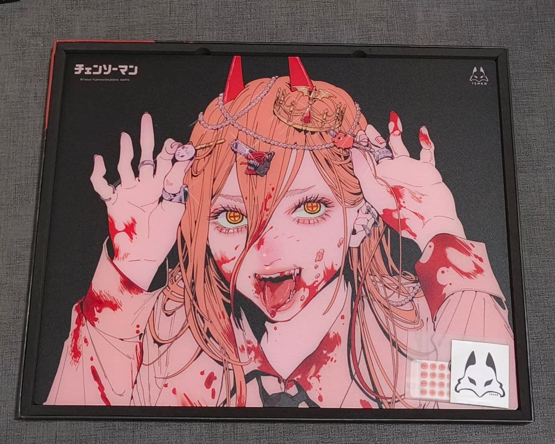 s*d様 ※傷ありArbiter Studio チェンソーマン パワー ガラスマ