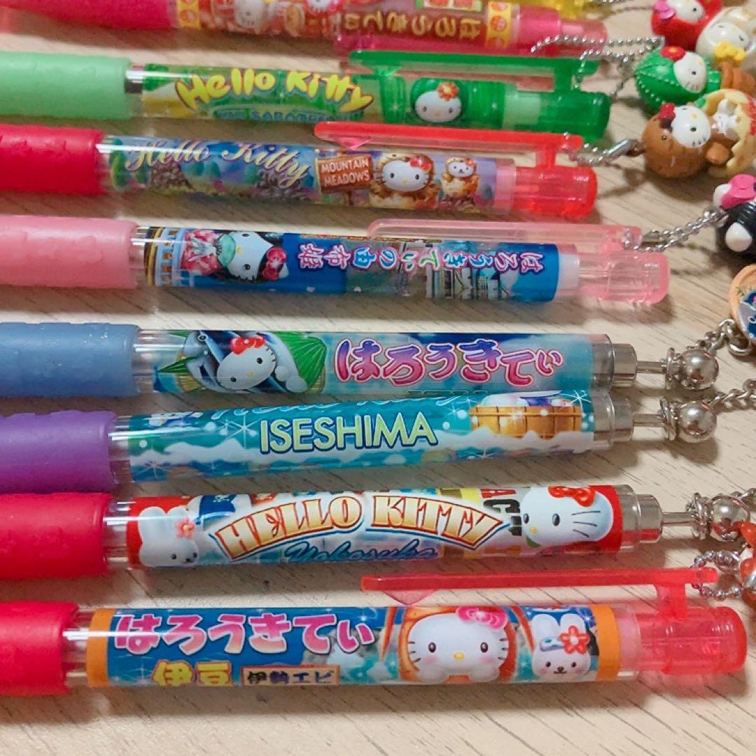 ハローキティ　ご当地　シャーペン　ボールペン　13本セット