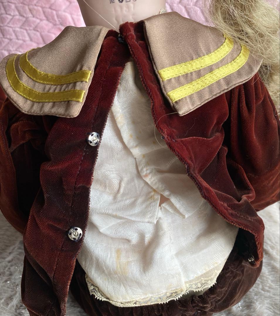 ビスクドール アンティーク風　刻印あり