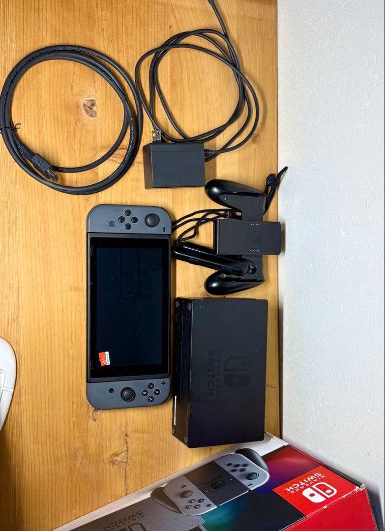 Nintendo Switch 本体 グレー Micro SD付き